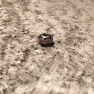 Purple pandora charm